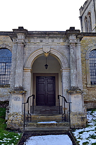The north porch February 2014